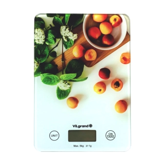 Ваги кухонні VILgrand VKS527 5кг APRICOT без чаші 